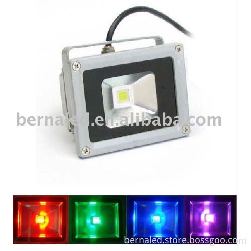 remote control 10W RGB LED floodlight